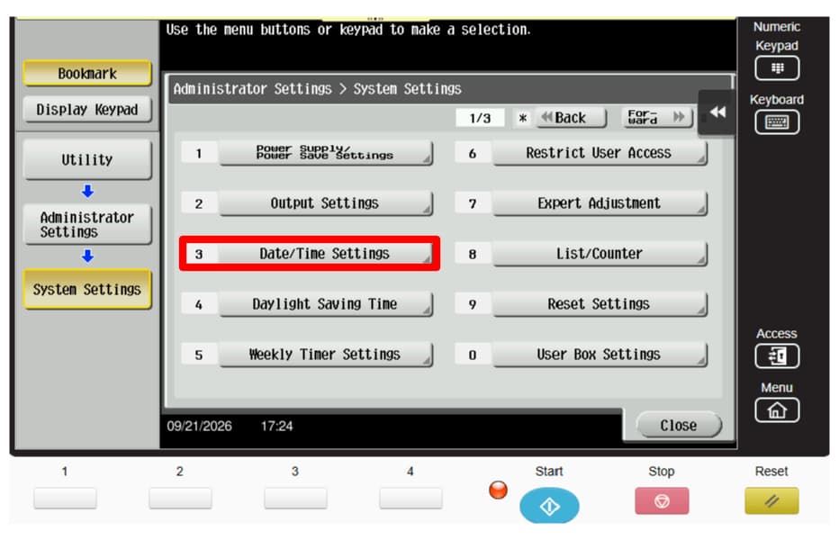 8-series-admin-mode-system-setting-dateTime