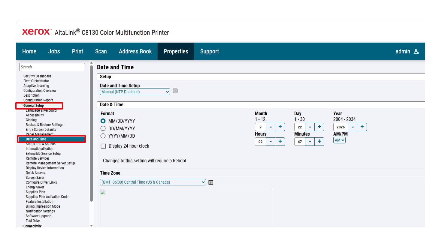 altalink-login-admin-general-datetime